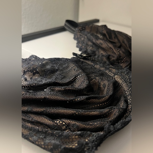 Chantelle Rive Gauche 3-Part Cup Underwire Bra - Black 34 DDDD - Picture 13 of 14